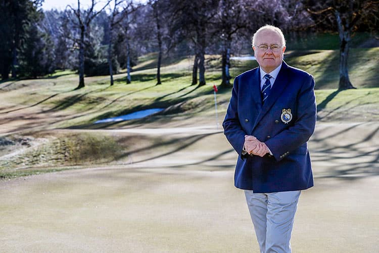 Bob Snoddon, Clubsekretär beim Golf & Country Club Zürich